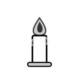 A quiet, candle-lit corner